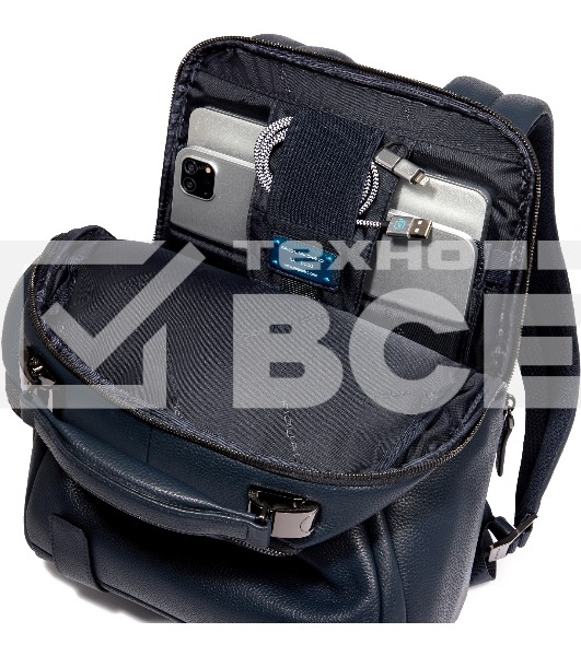 Рюкзак Piquadro Modus Special CA6289MOS/BLU синий кожа