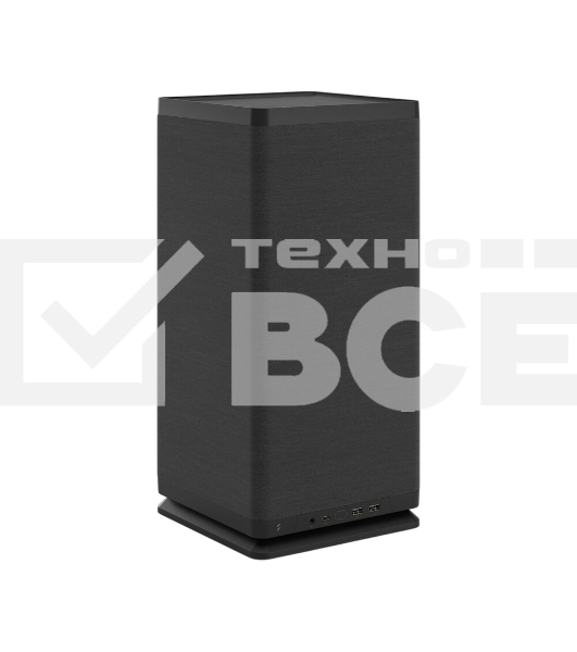 Компьютерный корпус без блока питания Fractal Design Mood, Mini-Tower, 1x180мм, 2xUSB-A 3.0 + 1xUSB 3.2 Type-C, SFX PSU Support, mITX черный