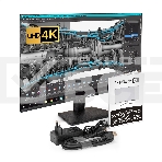 Монитор 31.5' ExeGate SmartView EF3200C IPS 3840x2160, 60 Гц, 5 мс, 16:9, 300 кд/м², HDMI 2.0, DP, 3.5 Jack, USB Hub, динамики (2x3 Вт), HDR10, FreeSync, черный, фото12