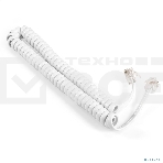 Патч-корд телефонный ExeGate TC4P4C-2M-W (шнур для телефонной трубки, витой, RJ-10 (4P-4C), 2м, белый), фото7