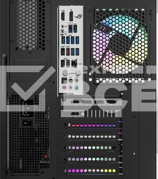 Компьютерный корпус Formula V Line Crystal Z6 Black, ATX, Left & Front & Bevel side Tempered Glass, TYPE-C*1, USB3.0*2