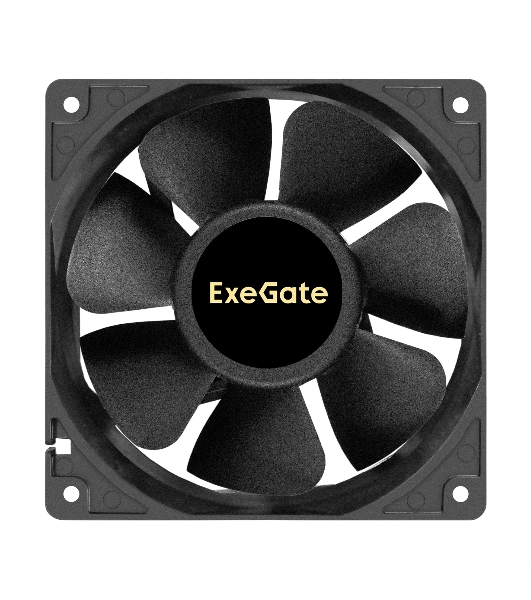 Вентилятор 24В DC ExeGate EX12038B2P-24 (120x120x38 мм, 2-Ball (двойной шарикоподшипник), 2pin, 3000RPM, 46dBA)