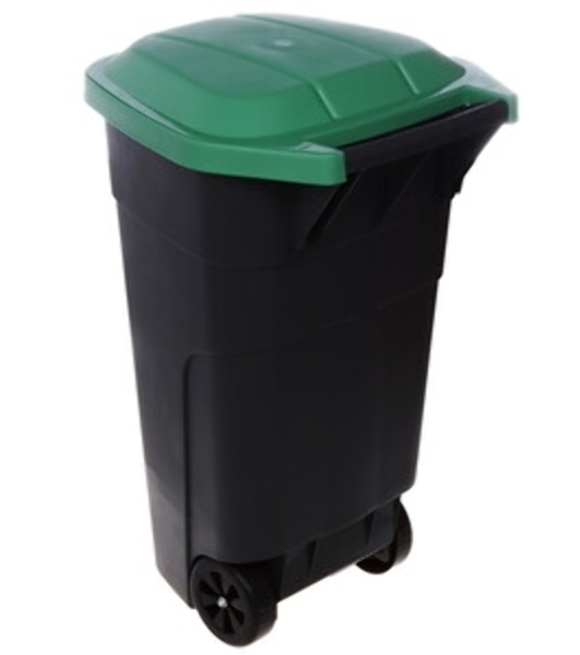Бак для мусора PLAST TEAM PT9957СЕР-1РS 110 л