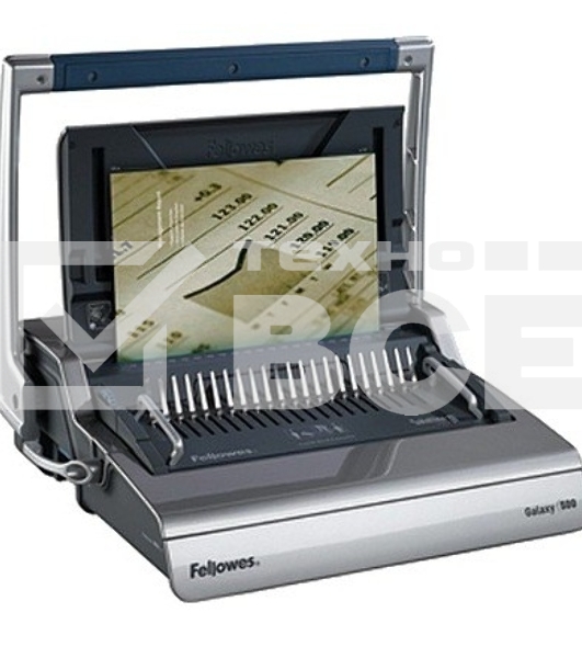 Переплетчик Fellowes GALAXY 500 A4/перф.25л.сшив./500/пластик.пруж. (6-50мм)