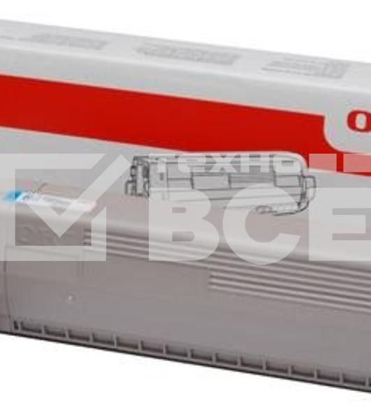 Картридж лазерный Oki C831/841 голубой 10K