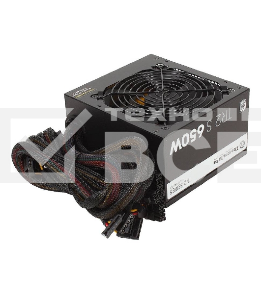 Блок питания Thermaltake TR2 S 650W Retail (PS-TRS-0650NPCWEU-2), 650Вт, 80 PLUS ,120мм, черный