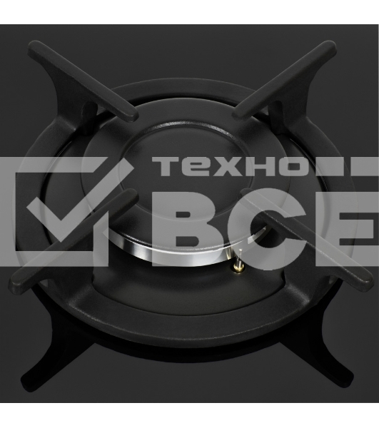 Газовая варочная поверхность Maunfeld EGHG.64.1CB/G черный