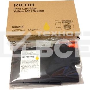 Картридж Ricoh MP CW2200 841638 желтый для плоттера Ricoh