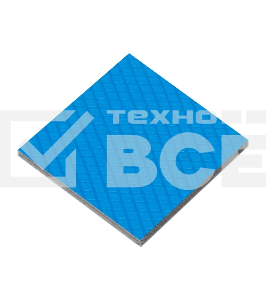 Термопрокладка ExeGate EPG-9WMK (30x30x0.5 mm, 8,5 Вт/ (м•К), теплопроводящая клейкая двухсторонняя)