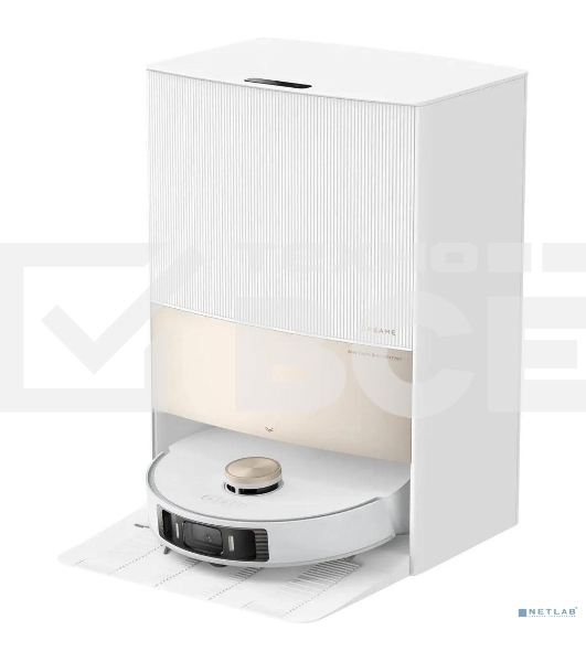Робот-пылесос DreameBot RLX41CE L20 Ultra Complete белый, 75 Вт, 6400 мАч Li-Ion, уборка сухая/влажная, пылесборник контейнер 0.35 л