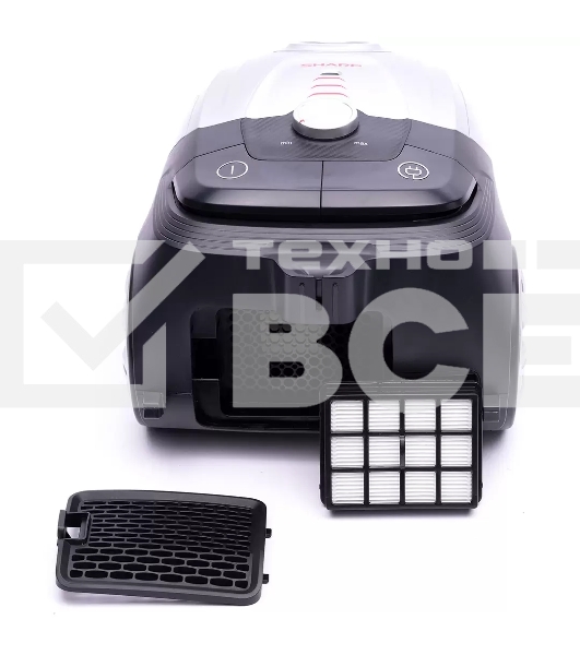 Пылесос Sharp ECJB19RS серебристый, 350/1900 Вт, уборка сухая, пылесборник мешок 2.3 л