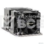 Кулер для процессора ExeGate ESNK-P0068APS4.PWM.2U.3647.Cu серебристый/черный, 60 мм, алюминий/медь, 6800 об/мин, 52 дБ, 4 pin, 205 Вт, 64.5 мм, фото 1
