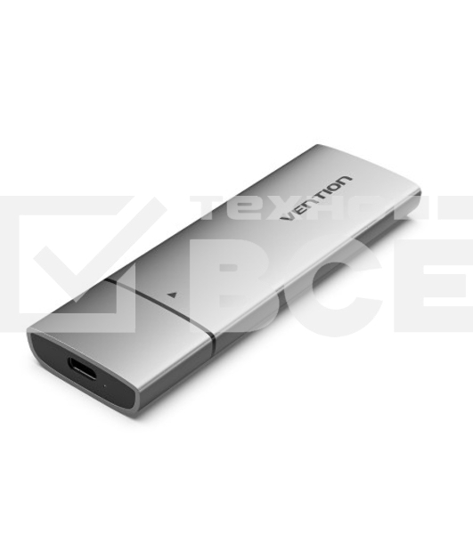 Корпус для SSD Vention USB 3.1 Gen 2-C M.2 NVMe Серый