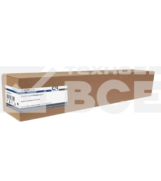 Картридж лазерный CopyRite CR-KMTN227K TN-227K черный (24000стр.) для Konica Minolta bizhub C257i