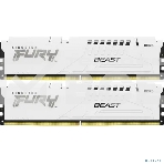 Оперативная память Kingston Fury Beast, DDR5, 32GB (2x16GB), 5600MHz, CL40, с радиатором, белый, фото8