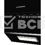 Вытяжка Kuppersberg/ наклонная, 60 см, 600 м3/ч, отвод/рециркуляция, 3 скорости, черный + нерж. сталь, фото5