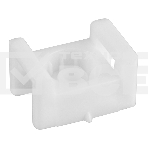 Площадка под стяжку Rexant для прямого монтажа 22x16 мм, белая (100 шт/уп), фото 1