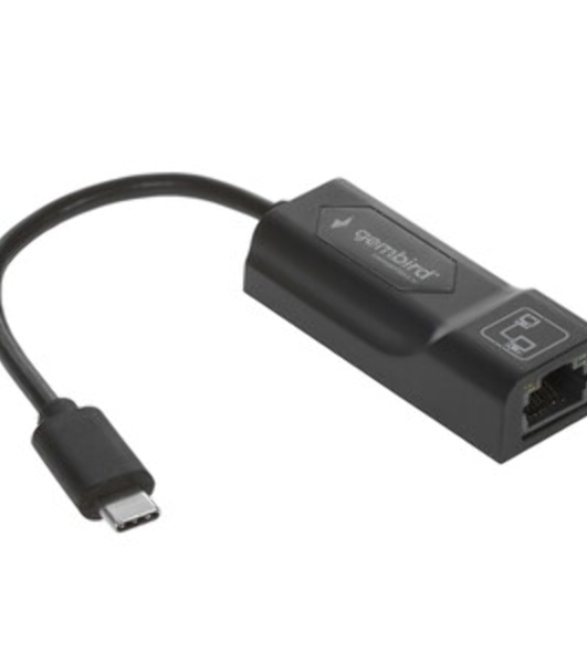 Сетевой адаптер Ethernet Gembird NIC-U6, Type-C - Gigabit Ethernet adapter