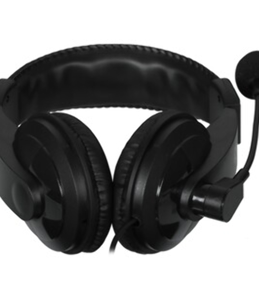 Гарнитура Oklick HS-M137V чёрный, проводная, 3.5 мм