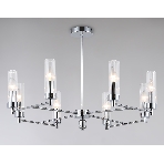 Люстра Ambrella light LH55152/8 CH/CL хром/прозрачный E14/8 max 40W D765*520, фото5
