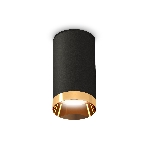 Светильник Ambrella Light XS6323024 SBK/PYG черный песок/золото желтое полированное MR16 GU5.3 (C6323, N6134), фото4