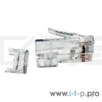 Коннектор Gembird RJ45 8P8C кат. 5 с вставкой (100 шт. в уп.), фото 1