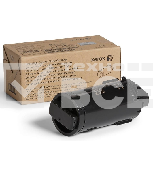 Картридж лазерный XEROX 106R03887 черный для XEROX VersaLink C500/C505 (12100 стр)(Channels)