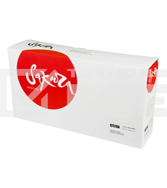 Картридж лазерный Sakura Q7570A для HP LJ M5025,M5035, черный, 15 000 к.