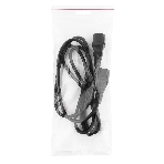 Кабель Power Cube Кабель питания сист.блок-монитор RPC-189-1.8M, 3x0.75, 1.8м, C13-C14 (аналог VDE), 10А, черный, с заземлением, фото6