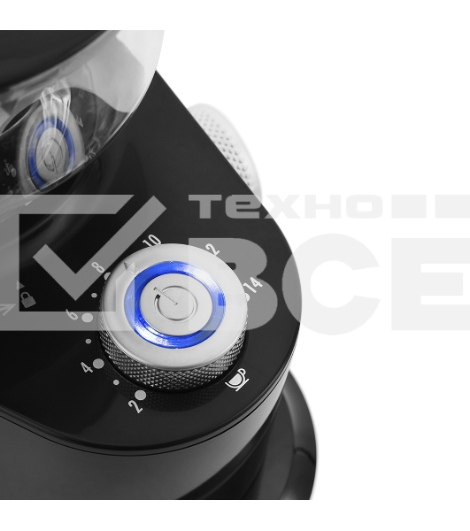 Кофемолка Kitfort КТ-741 Мощность 200 Вт.Емкость для молотого кофе 100 г.Емкость резервуара 230 г