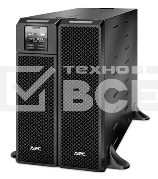 Источник бесперебойного питания APC Smart-UPS SRT SRT5KXLI 4500Вт 5000ВА черный