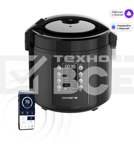 Мультиварка Polaris IQ Home PMC 0521 5л 750Вт черный