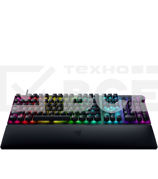 Клавиатура проводная игровая Razer Huntsman V2 (Purple Switch) - Russian Layout Gaming Keyboard