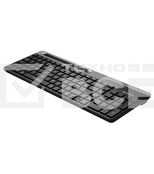 Клавиатура A4Tech Fstyler FBK25 беспроводная, USB, Bluetooth/Радиоканал, черный/серый