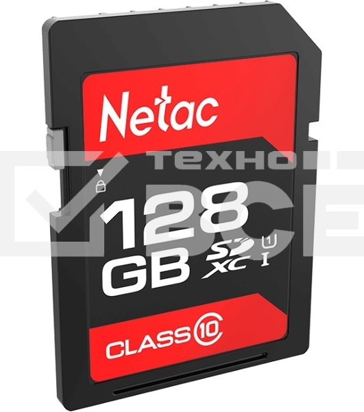 Флеш карта Netac P600 SDHC 128GB U1/C10 up to 80MB/s, retail pack