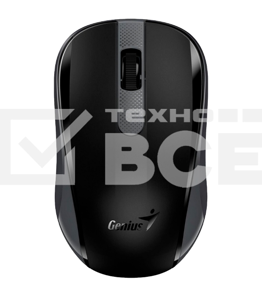 Мышь беспроводная Genius NX-8008S черный, 1200 dpi, радиоканал, USB, кнопки - 3
