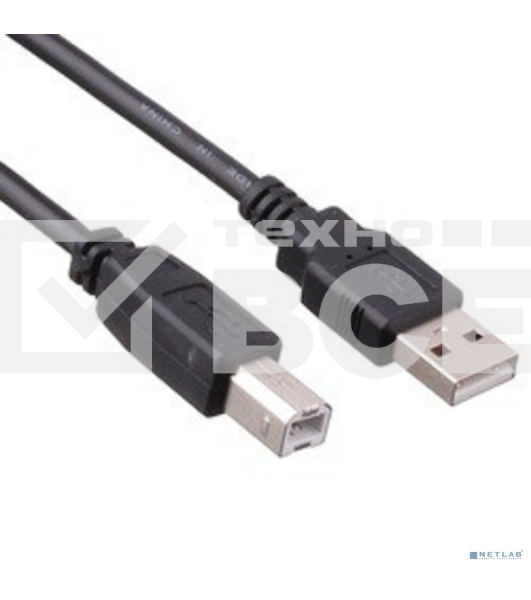 Кабель USB 2.0 A-->B 3м Exegate