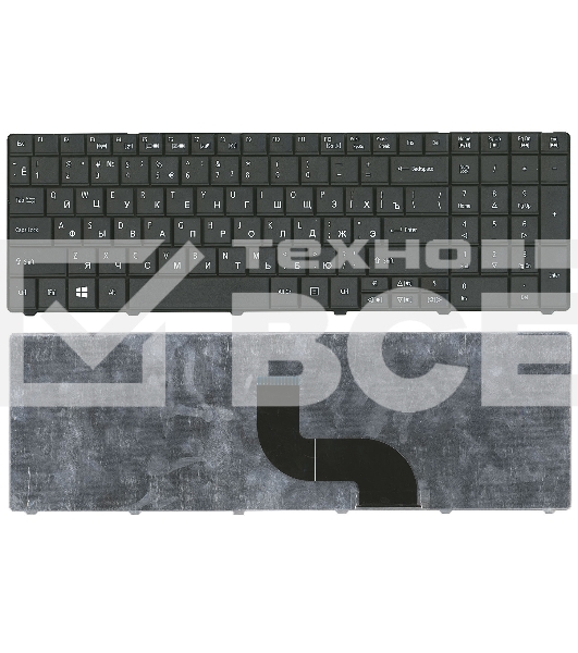 Клавиатура для ноутбука Acer Aspire E1-521 E1-531 E1-571 черная