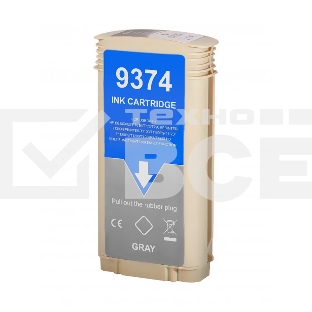 Струйный картридж NV Print 72 (NV-C9374A) Gray для HP DesignJet T1100, T1120, T1200, T1300,  T610, T620, T770, T790, T2300, T795 (130 мл)