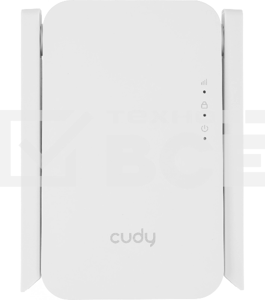 Повторитель беспроводного сигнала Cudy RE1800 AX1800 10/100/1000BASE-TX/Wi-Fi белый