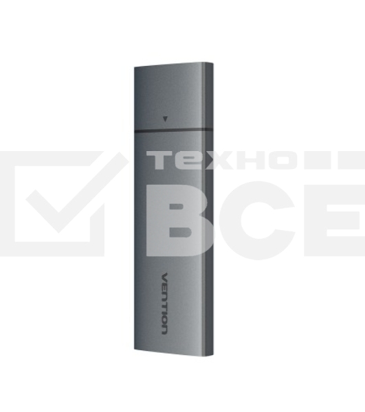 Корпус для SSD Vention USB 3.1 Gen 2-C M.2 NVMe Серый