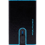 Чехол для кредитных карт Piquadro Blue Square PP4825B2BLR/N, натур.кожа, черный, фото5
