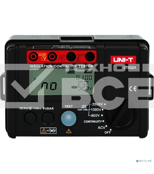 Измеритель сопротивления изоляции UNI-T UT502A
