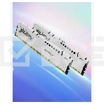 Оперативная память Kingston Fury Beast, DDR5, 32GB (2x16GB), 5600MHz, CL40, с радиатором, белый, фото3