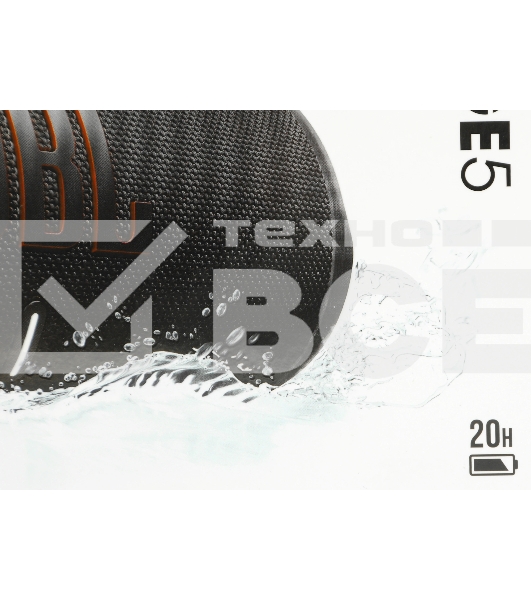 Портативная акустика JBL Charge 5, черный