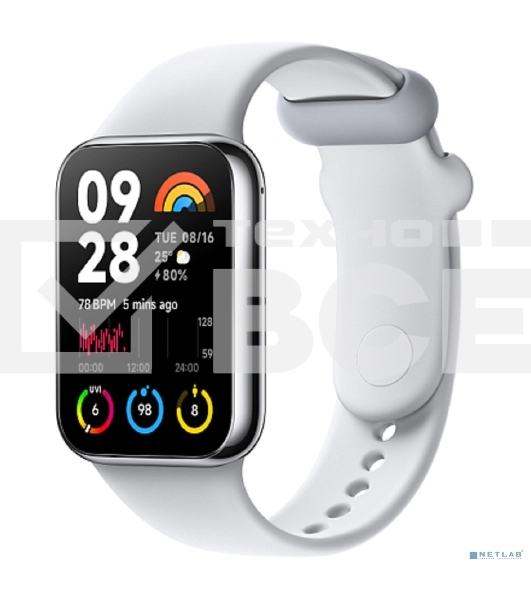 Фитнес-браслет Xiaomi Mi Smart Band 8 Pro серый