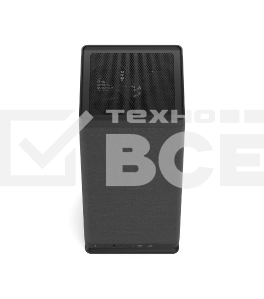 Компьютерный корпус без блока питания Fractal Design Mood, Mini-Tower, 1x180мм, 2xUSB-A 3.0 + 1xUSB 3.2 Type-C, SFX PSU Support, mITX черный