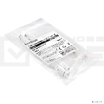 Патч-корд телефонный ExeGate TC4P4C-2M-W (шнур для телефонной трубки, витой, RJ-10 (4P-4C), 2м, белый), фото5