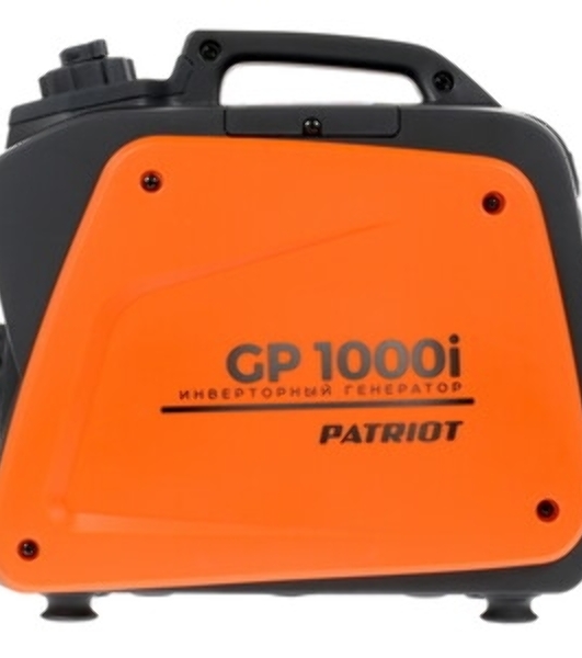Электрогенератор бензиновый инверторный Patriot 1000i, 0.9 кВт, 60 дБ, 9 кг