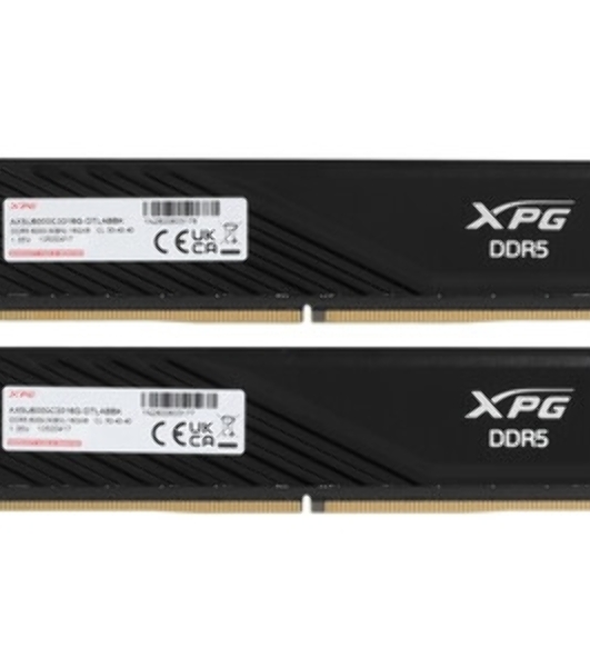 Оперативная память ADATA Lancer Blade, DDR5, 32GB (2x16GB), 6000 MHz, CL48, с радиатором, чёрный